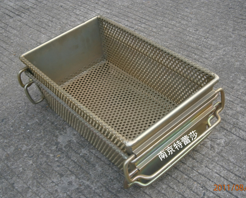 帶網孔可插式金屬周轉箱